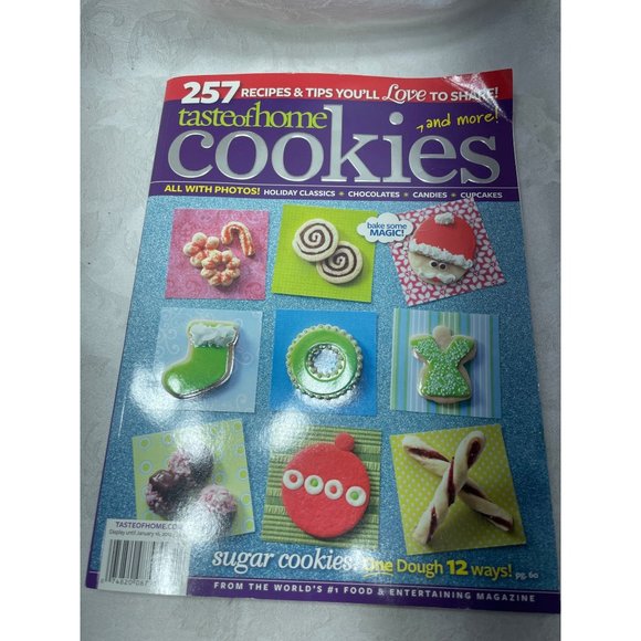 Taste of Home 257 Recipes & Tips You’ll Love to Share Sugar Coolies 1 dough 12 w - Picture 1 of 6